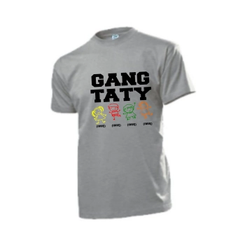 Koszulka Gang taty imiona dzieci