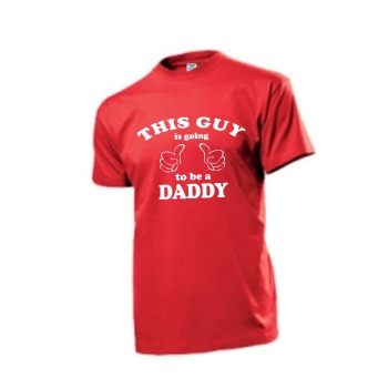 Koszulka dla taty Guy is going to be a daddy